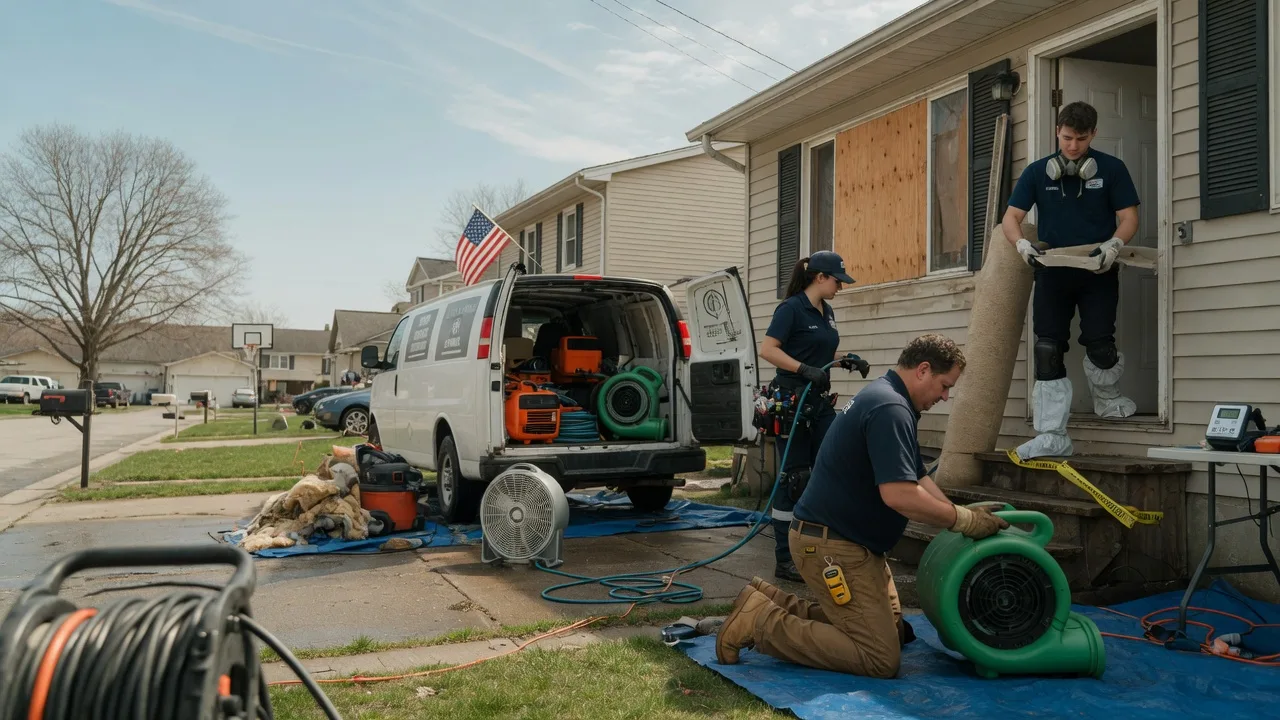 Water Damage Restoration in Cedarville, IL near me